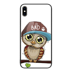 Colorful Painted Glass Phone Case, For iPhone XS Max