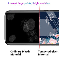 Colorful Painted Glass Phone Case, For iPhone XS Max
