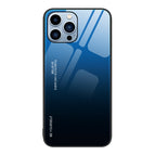 For iPhone 14 Pro Max / Blue to Black