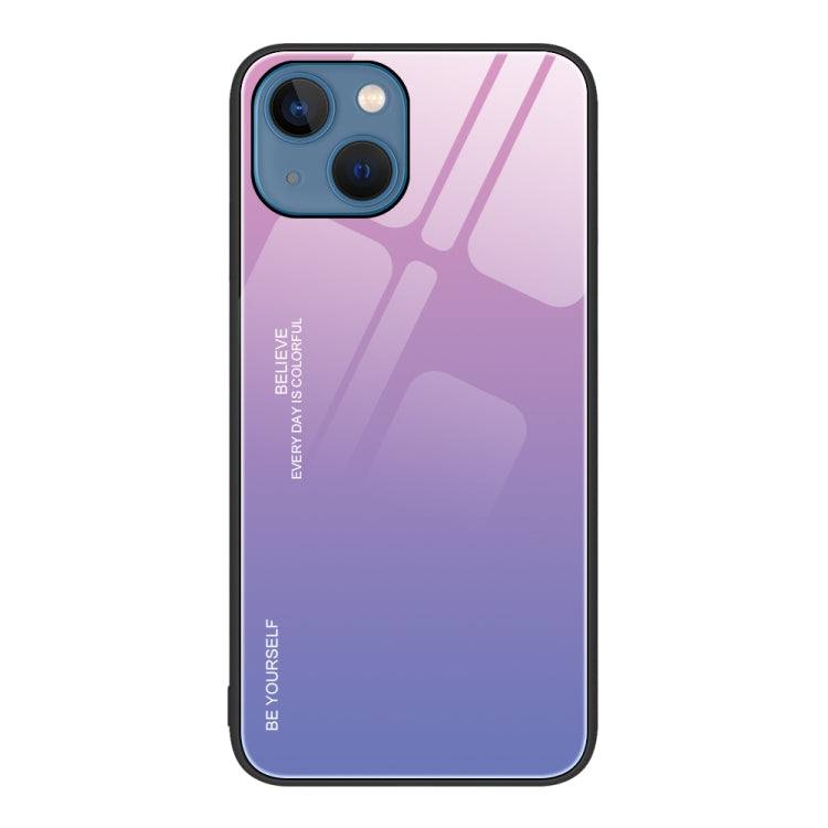Gradient Color Glass Case, For iPhone 14 Pro Max, For iPhone 14 Pro, For iPhone 14