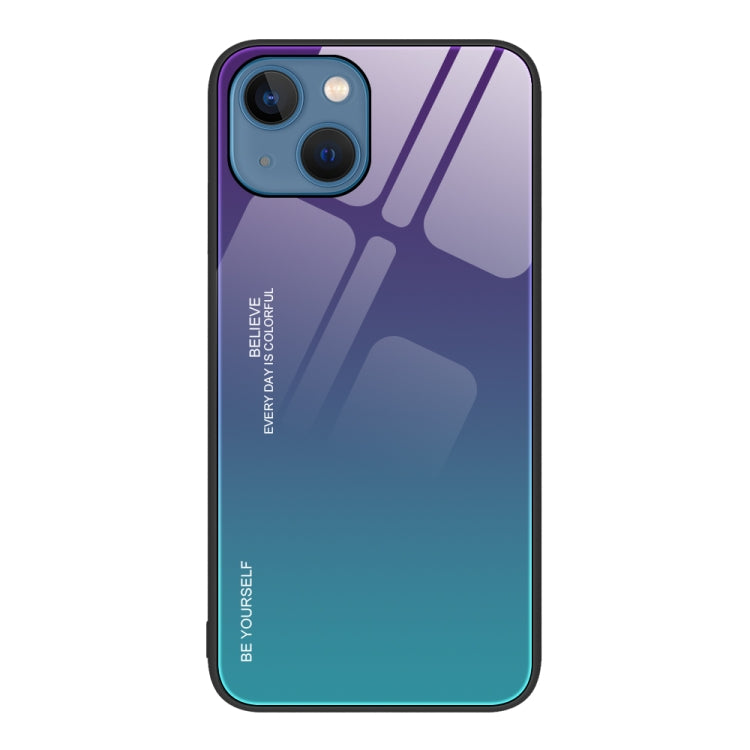 Gradient Color Glass Case, For iPhone 14 Pro Max, For iPhone 14 Pro, For iPhone 14
