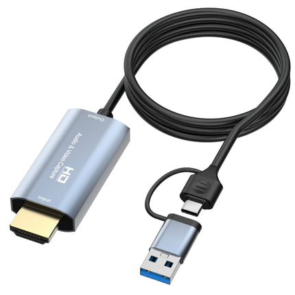Z36 HDMI/M to USB-Type C/M HD Video Capture Card, Length: 2m, Z36