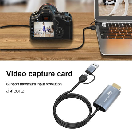 Z36 HDMI/M to USB-Type C/M HD Video Capture Card, Length: 2m, Z36