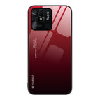 For Xiaomi Redmi 10C / Red to Black