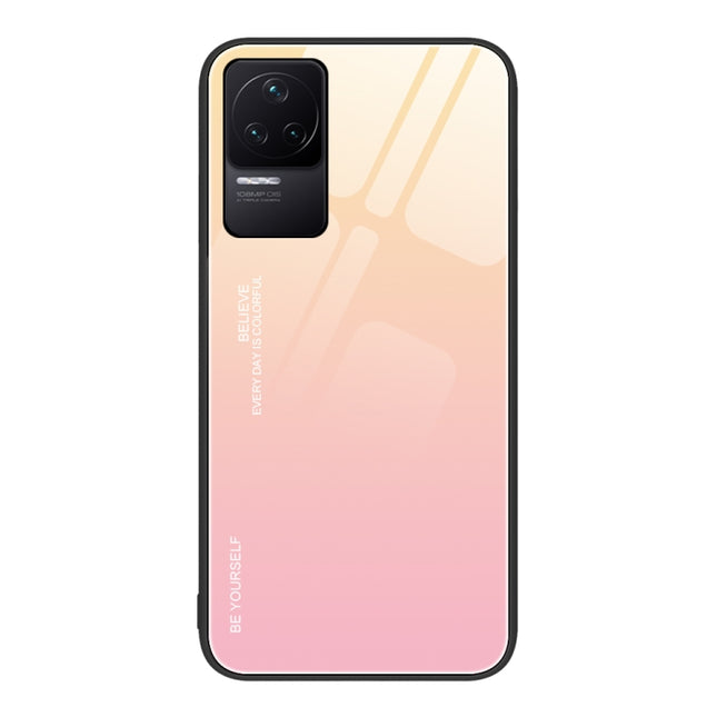 Gradient Color Glass Case, For Xiaomi Redmi K50 Pro, For Xiaomi Redmi K50, For Xiaomi Redmi Note 10 Pro 4G Global