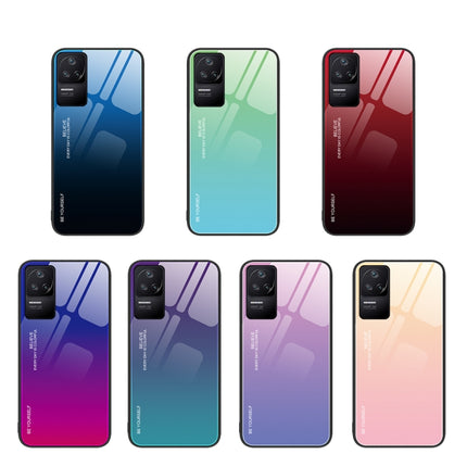 Gradient Color Glass Case, For Xiaomi Redmi K50 Pro, For Xiaomi Redmi K50, For Xiaomi Redmi Note 10 Pro 4G Global