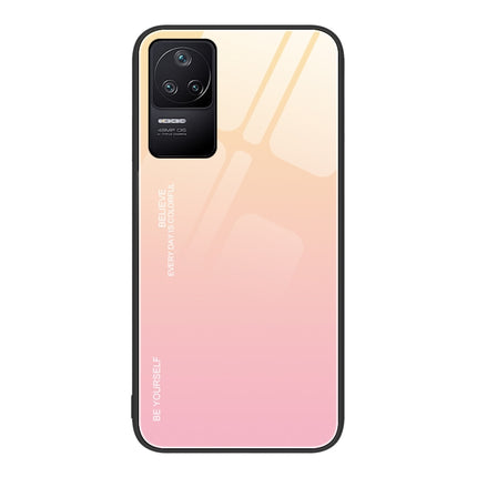 Gradient Color Glass Case, For Xiaomi Redmi K50 Pro, For Xiaomi Redmi K50, For Xiaomi Redmi Note 10 Pro 4G Global