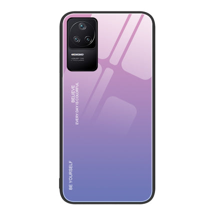 Gradient Color Glass Case, For Xiaomi Redmi K50 Pro, For Xiaomi Redmi K50, For Xiaomi Redmi Note 10 Pro 4G Global
