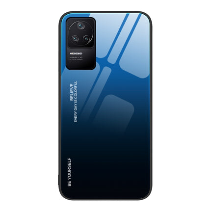 Gradient Color Glass Case, For Xiaomi Redmi K50 Pro, For Xiaomi Redmi K50, For Xiaomi Redmi Note 10 Pro 4G Global