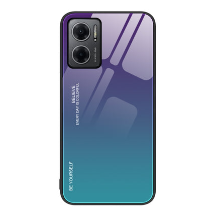 Gradient Color Glass Case, For Xiaomi Redmi Note 11E, For Xiaomi Redmi Note 11T Pro, For Xiaomi Poco X4 Pro 5G