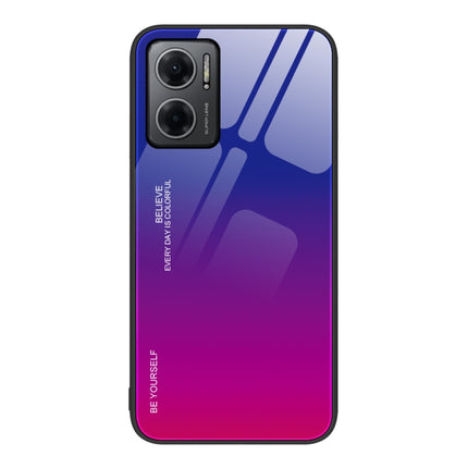 Gradient Color Glass Case, For Xiaomi Redmi Note 11E, For Xiaomi Redmi Note 11T Pro, For Xiaomi Poco X4 Pro 5G