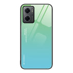 For Xiaomi Redmi Note 11E / Green to Cyan
