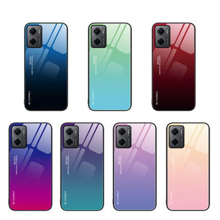 Gradient Color Glass Case, For Xiaomi Redmi Note 11E, For Xiaomi Redmi Note 11T Pro, For Xiaomi Poco X4 Pro 5G