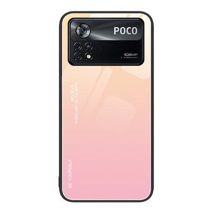 Gradient Color Glass Case, For Xiaomi Redmi Note 11E, For Xiaomi Redmi Note 11T Pro, For Xiaomi Poco X4 Pro 5G