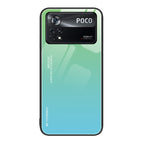 For Xiaomi Poco X4 Pro 5G / Green to Cyan