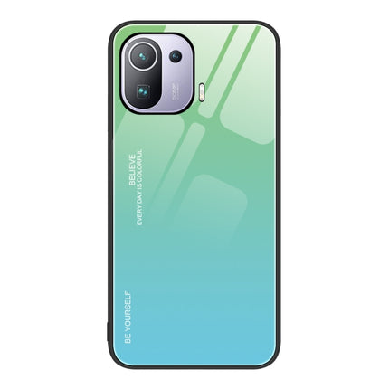 Gradient Color Glass Case, For Xiaomi Mi 11 Pro, For Xiaomi Mi 11 Ultra, For Xiaomi 12 Pro