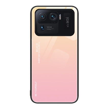 Gradient Color Glass Case, For Xiaomi Mi 11 Pro, For Xiaomi Mi 11 Ultra, For Xiaomi 12 Pro