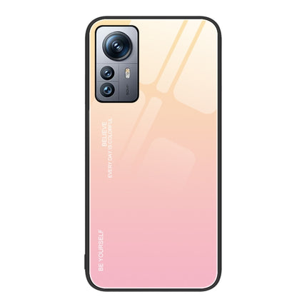 Gradient Color Glass Case, For Xiaomi Mi 11 Pro, For Xiaomi Mi 11 Ultra, For Xiaomi 12 Pro