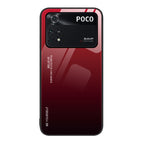 For Xiaomi Poco M4 Pro 4G / Red to Black