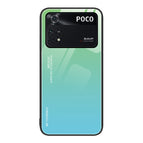 For Xiaomi Poco M4 Pro 4G / Green to Cyan