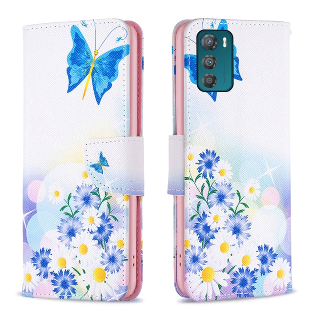 Colored Drawing Pattern Leather Phone Case, For Motorola Moto G42 4G, For Motorola Moto G62, For Nothing Phone 1