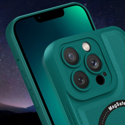 Magsafe Magnetic Plain Leather Phone Case, For iPhone 11 Pro