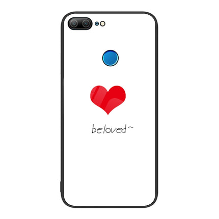 Colorful Painted Glass Phone Case, For Honor 9 Lite