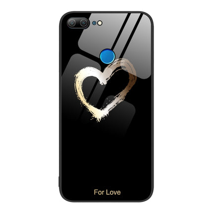 Colorful Painted Glass Phone Case, For Honor 9 Lite