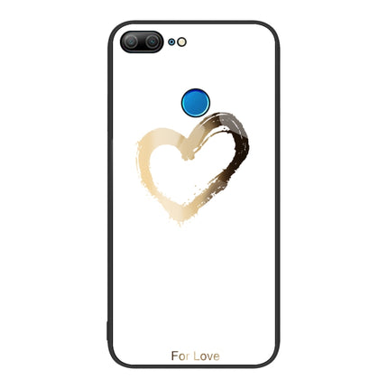 Colorful Painted Glass Phone Case, For Honor 9 Lite
