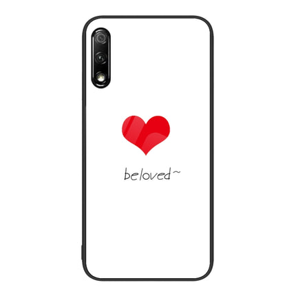 Colorful Painted Glass Phone Case, For Honor 9X