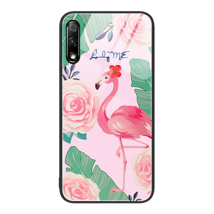 Colorful Painted Glass Phone Case, For Honor 9X