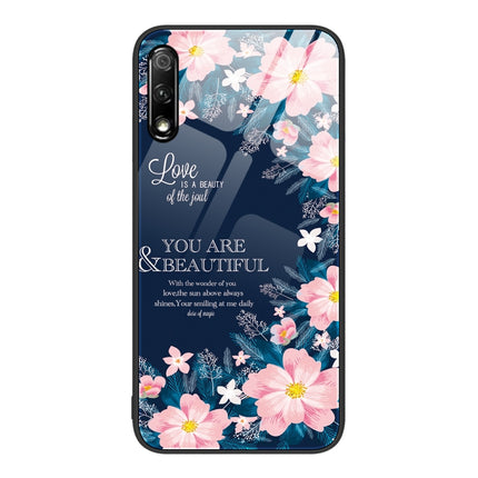 Colorful Painted Glass Phone Case, For Honor 9X