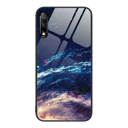 Colorful Painted Glass Phone Case, For Honor 9X