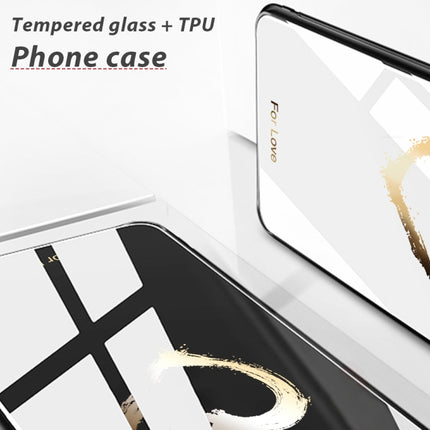 Colorful Painted Glass Phone Case, For Honor 9X
