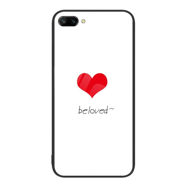 Colorful Painted Glass Phone Case, For Honor 10
