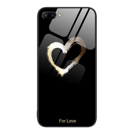 Colorful Painted Glass Phone Case, For Honor 10