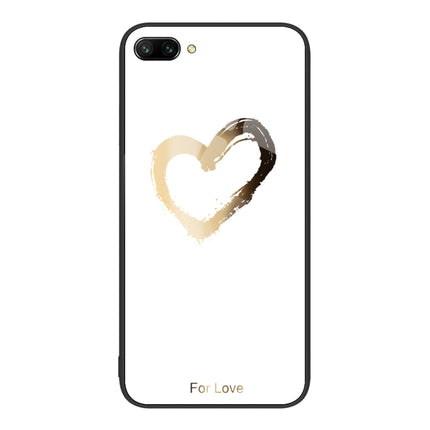 Colorful Painted Glass Phone Case, For Honor 10