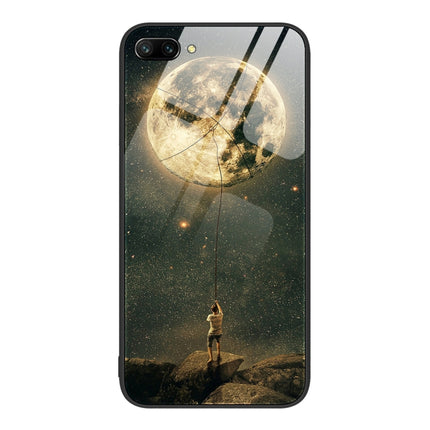 Colorful Painted Glass Phone Case, For Honor 10