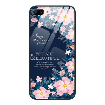 Colorful Painted Glass Phone Case, For Honor 10