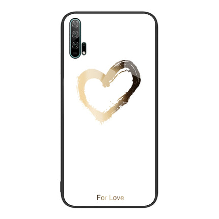 Colorful Painted Glass Phone Case, For Honor 20 Pro
