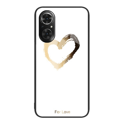 Colorful Painted Glass Phone Case, For Honor 50 SE