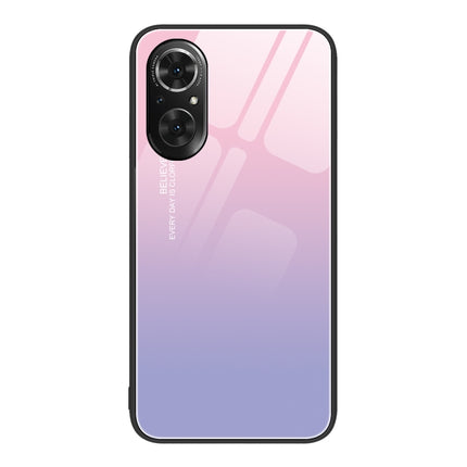 Colorful Painted Glass Phone Case, For Honor 50 SE