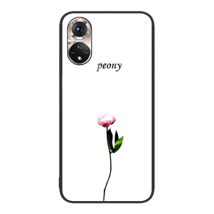 Colorful Painted Glass Phone Case, For Honor 50