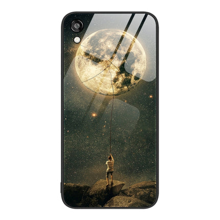 Colorful Painted Glass Phone Case, For Honor Play 3e