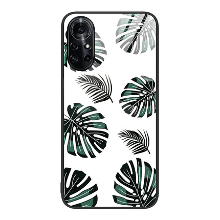 Colorful Painted Glass Phone Case, For Huawei nova 8 Pro 4G