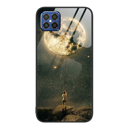 Colorful Painted Glass Phone Case, For Huawei nova 8 SE