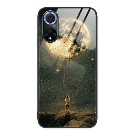 Colorful Painted Glass Phone Case, For Huawei nova 9