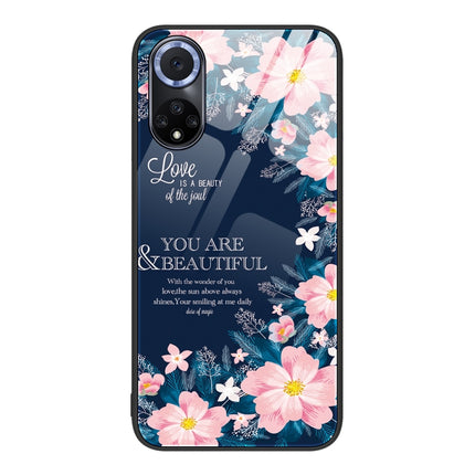 Colorful Painted Glass Phone Case, For Huawei nova 9