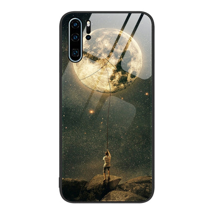 Colorful Painted Glass Phone Case, For Huawei P30 Pro