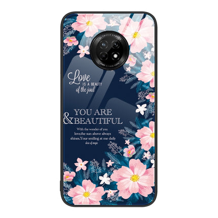 Colorful Painted Glass Phone Case, For Huawei Enjoy 20 Plus 5G
